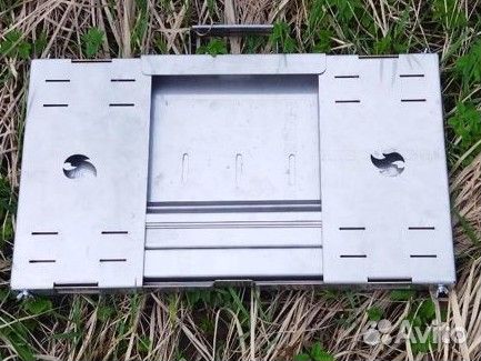 Мангал-чемодан (нерж)