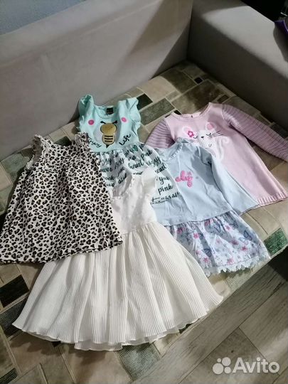 Детские вещи пакетом для девочки от 2 до 3 лет