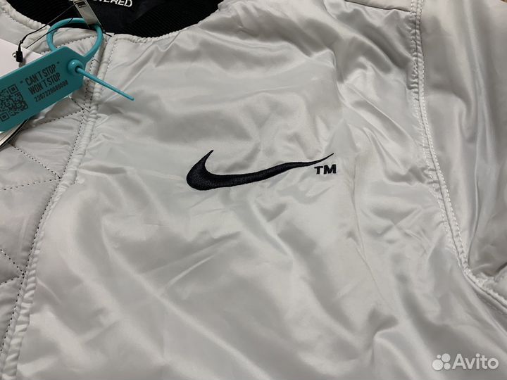 Nike бомбер двусторонний новый (L XL)