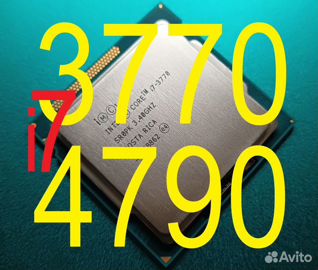 Intel core i7 3770 4790 и все Хеоn 1155 1150