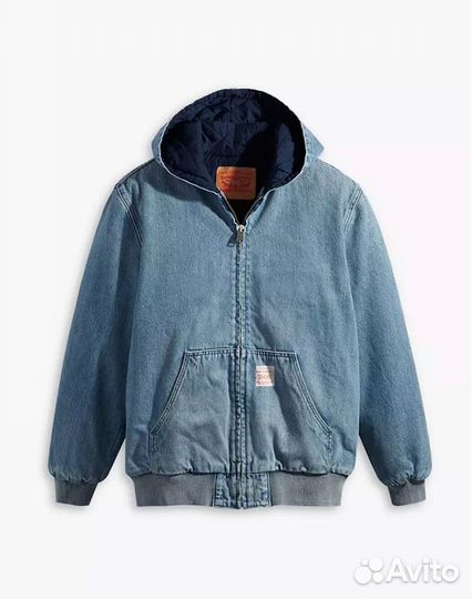 Оригинальная куртка Levi's Denim Hoodie Jacket New