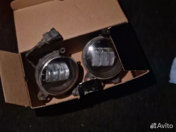 Противотуманные фары лед приора 1/2