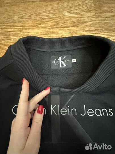 Платье свитер оверсайз Calvin Klein Jeans