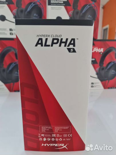 HyperX Cloud Alpha S HX-hscas-BL