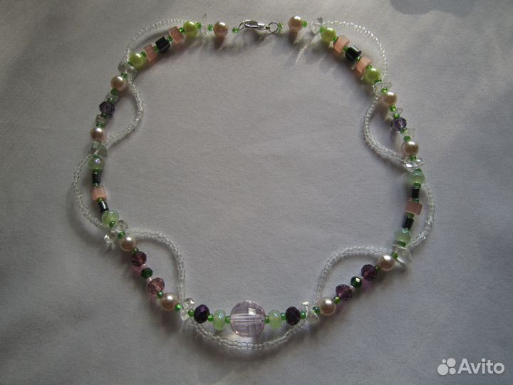 Плетение украшений из бисера и камней