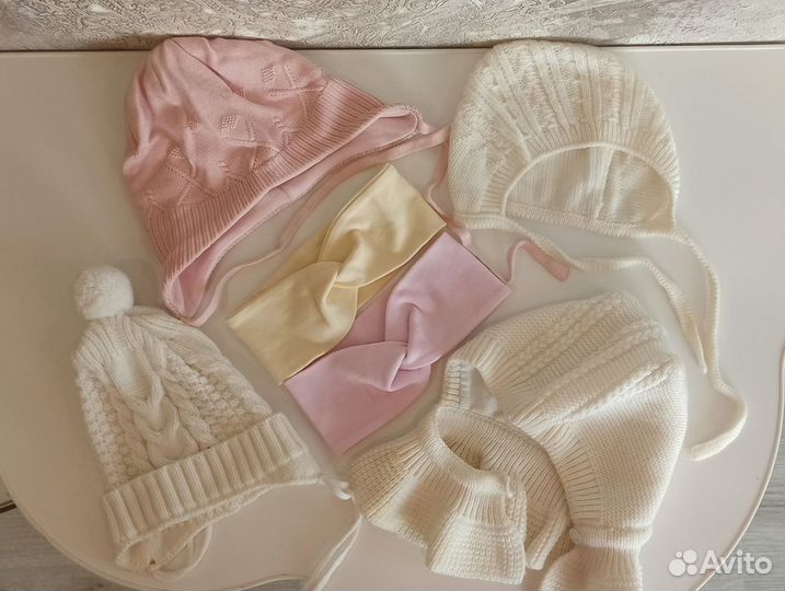 Шапочка на весну для девочки