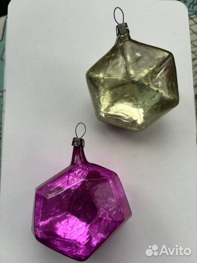 Елочные игрушки СССР