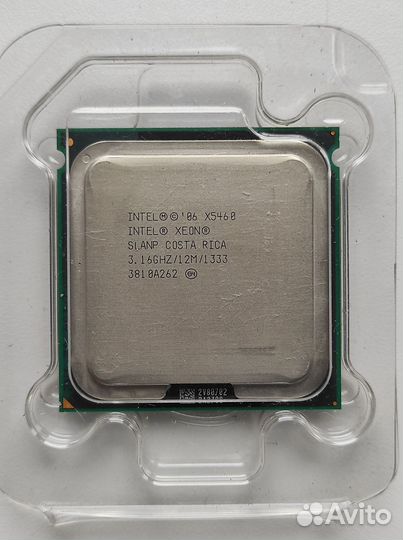 Процессоры X5460 2шт. и X5470 2шт