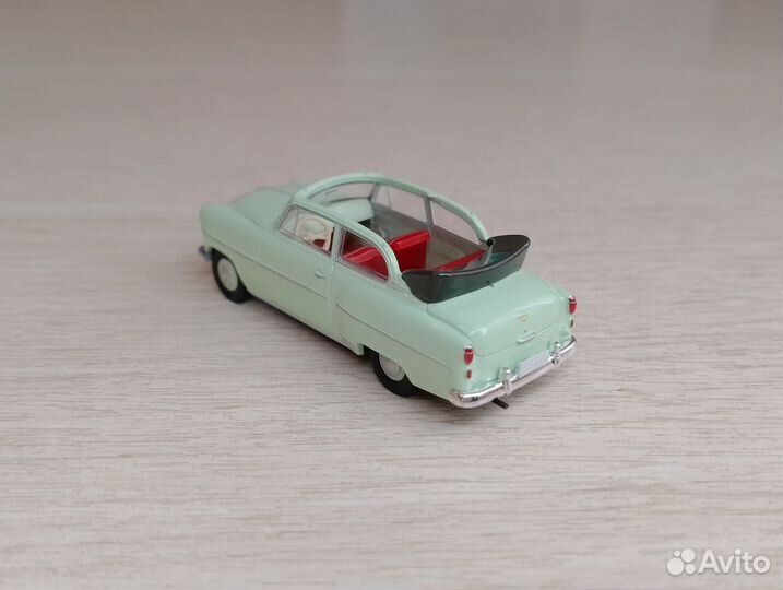 A30) Opel Olympia Rekord Cabrio (1953-1957) мятный