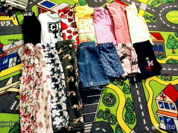 Вещи пакетом на девочку 98-104-110