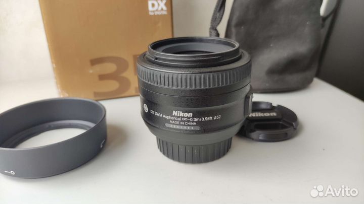 Nikon AF-S 35mm f/1.8G в коробке как новый