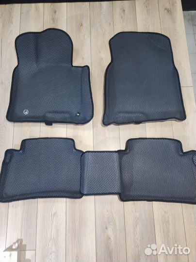 Автоковрик EVA в Хëндай Элантра 3D с бортами