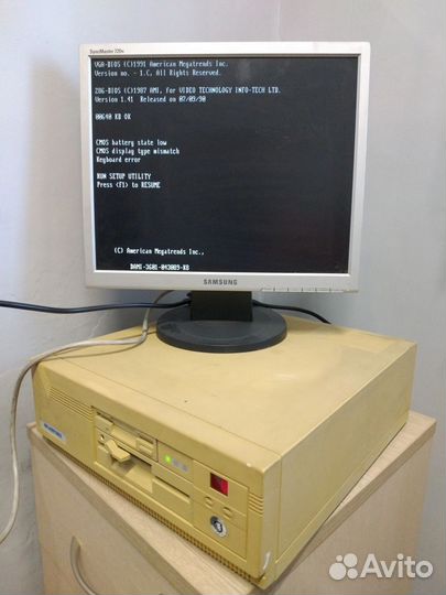 Ретро компьютер Laser 286s