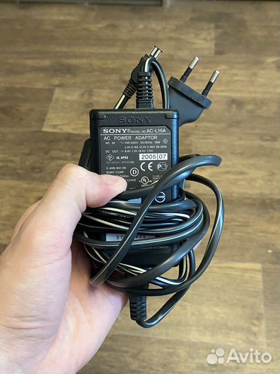 Блок питания sony AC-L15A