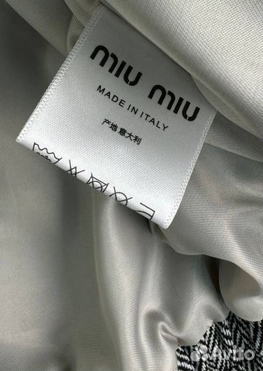 Стильный брючный костюм miu miu