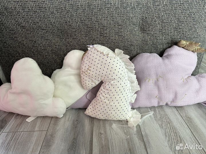 Бортики в детскую кроватку