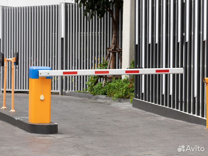 Шлагбаум на цепи монтаж до 48 ч