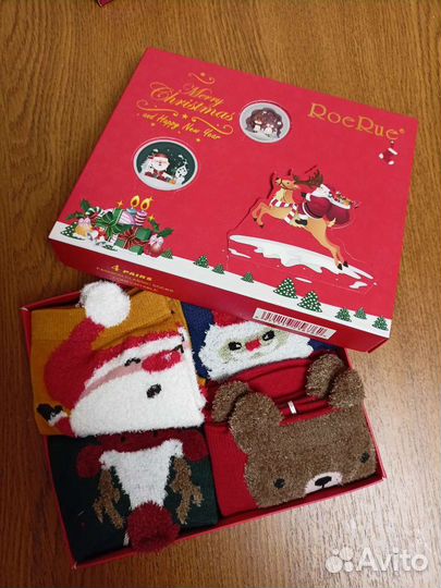 Носки новогодние