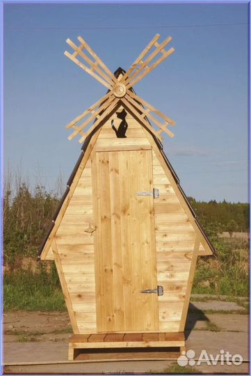 Уличный туалет прямоугольник PBF