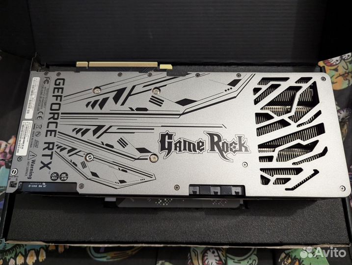 Видеокарта Palit GeForce RTX 3080 GameRock (LHR)