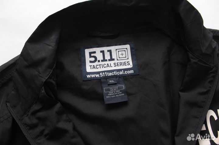 511 Tactical Куртка Ветровка 4XL Новая Оригинал