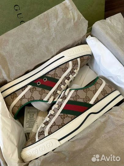 Кеды Gucci Tennis 1977 с дырками