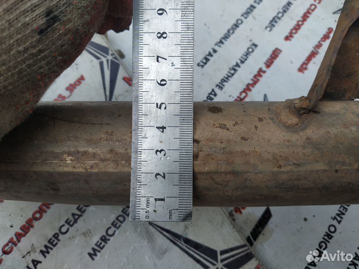 Глушитель задняя левая часть w211 m272 Mercedes