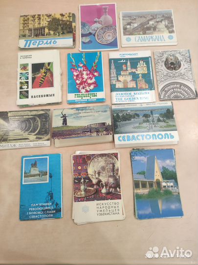 Наборы открыток СССР