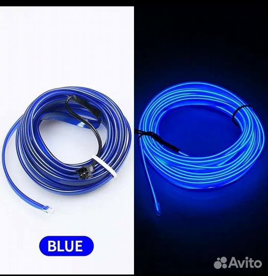 Светодиодная лента для автомобиля в салон