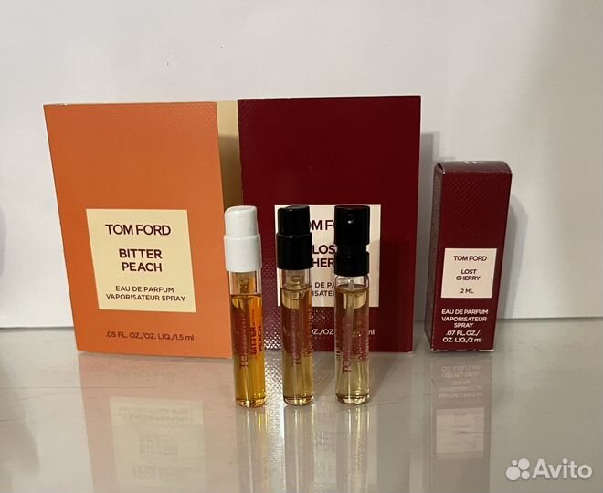 Пробники Guerlain, Tom Ford, Lancome