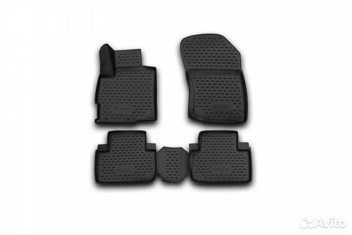 Ковры в салон Mitsubishi Outlander 2012- 2Wd 4Wd