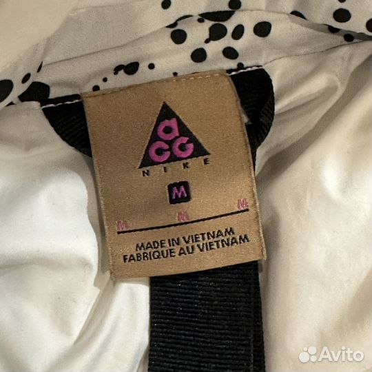 Пуховик nike lab acg down-fill оригинал