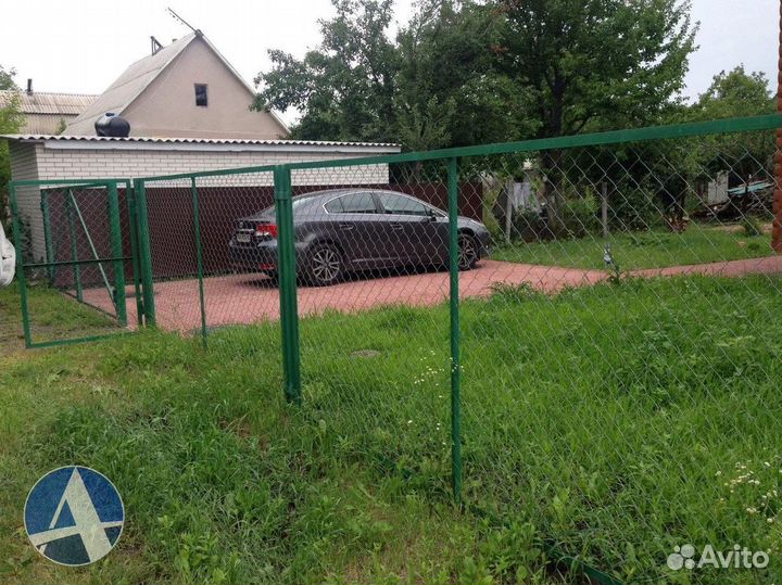 Сетка рабица оцинкованная 50х50 высота 2 м