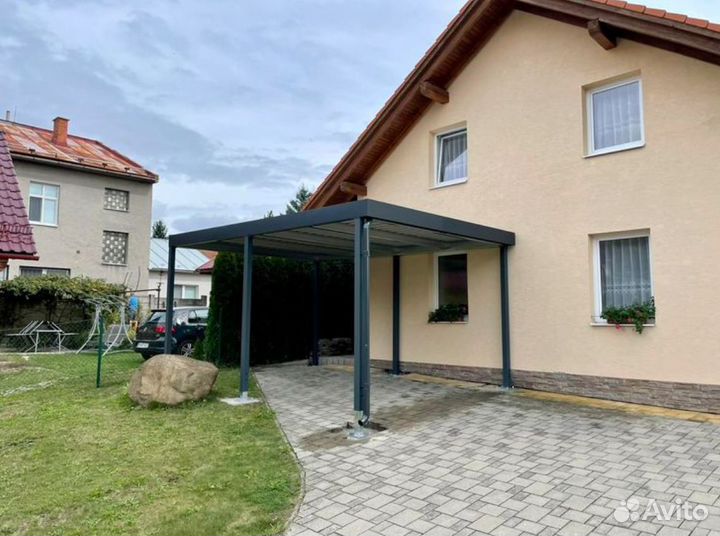 Навес под ключ