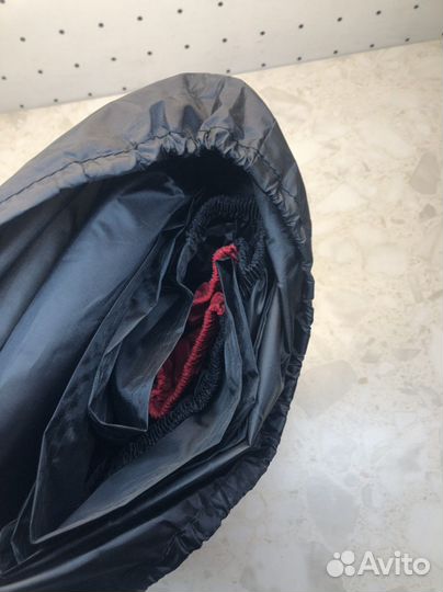 Чехол для мото Black Red xxxl 295/110/140 №31