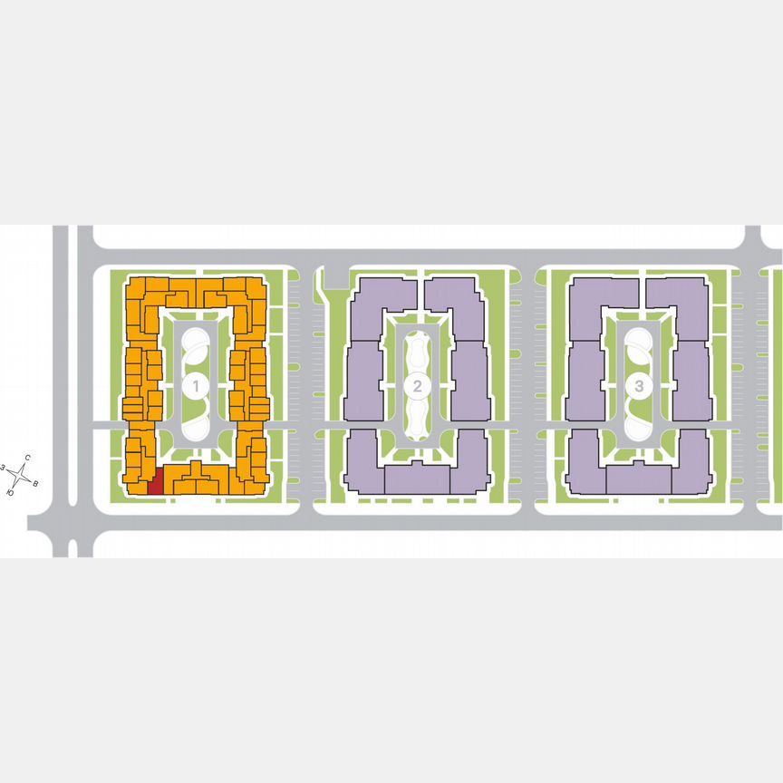 2-к. квартира, 53,1 м², 3/4 эт.