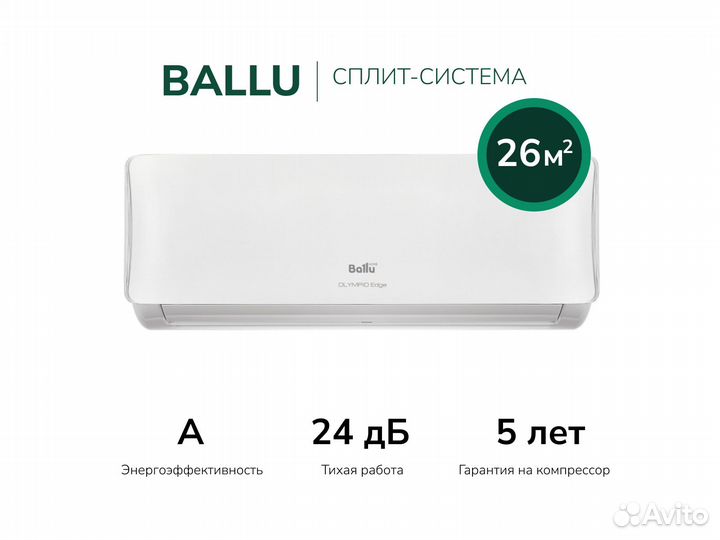 Кондиционер (сплит-система) Ballu