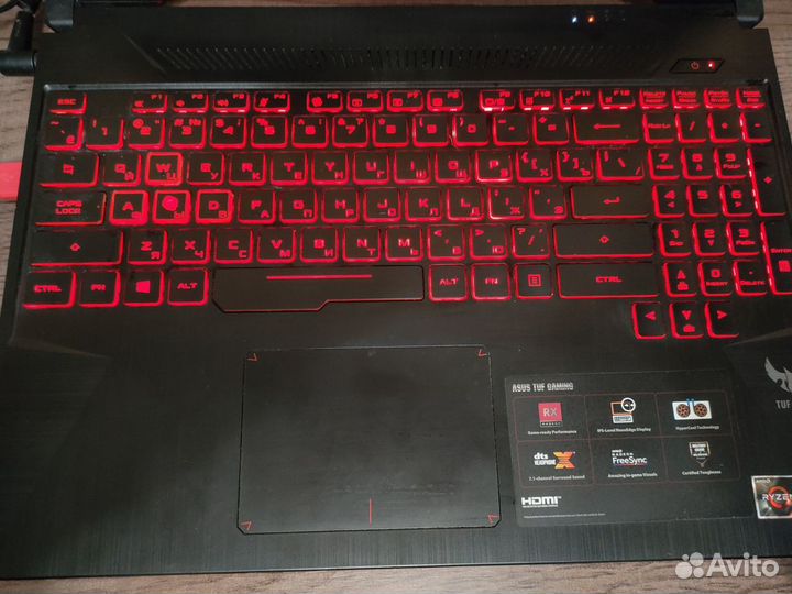 Игровой ноутбук asus tuf gaming fx 505 dy