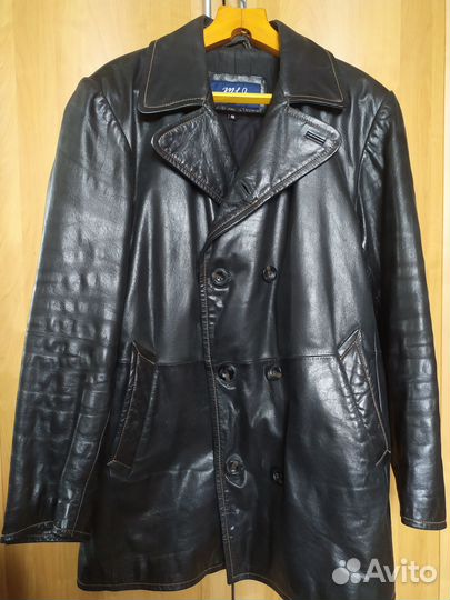 Кожаная куртка мужская