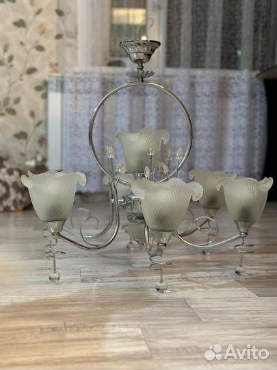 Люстра потолочная бу