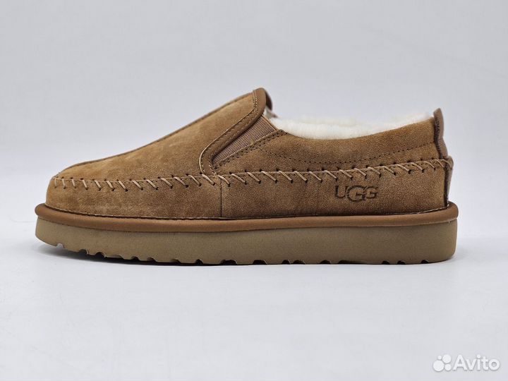 Ugg Stitch Slip On Chestnut