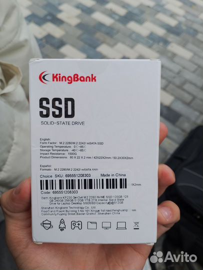 Новый ссд на 512gb