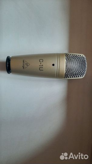 Микрофон студийный behringer c-1u
