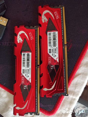 Оперативная память jazer ddr4 16gb 3200
