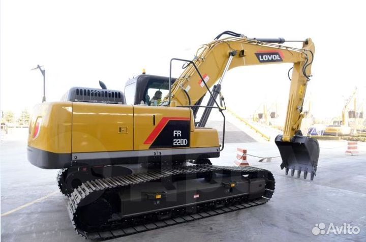 Гусеничный экскаватор Lovol FR220D2, 2024