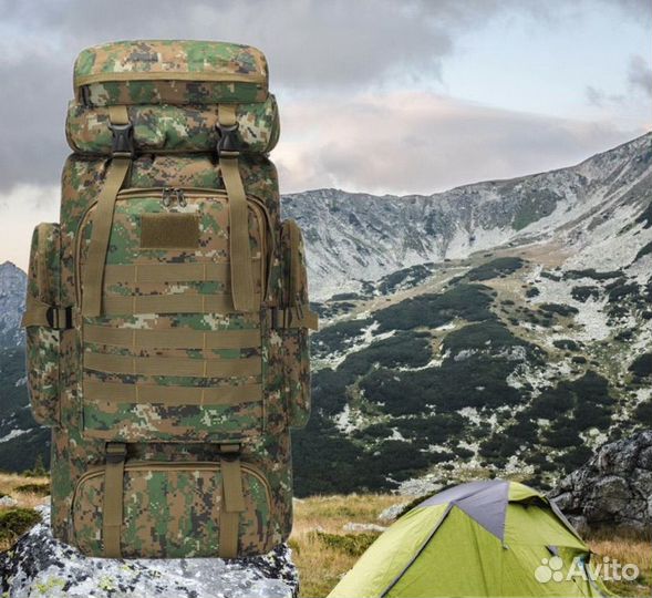 Туристический рюкзак 70 л