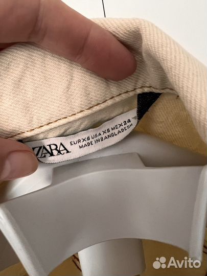 Джинсовое платье zara