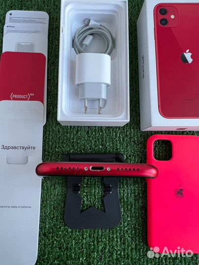 iPhone 11 128Gb Red 75 Акб