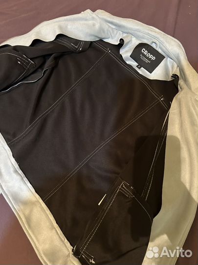 Куртка демисезонная женская экозамша