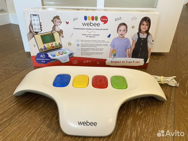 Развивающая игра (приставка к компьютеру) Webee